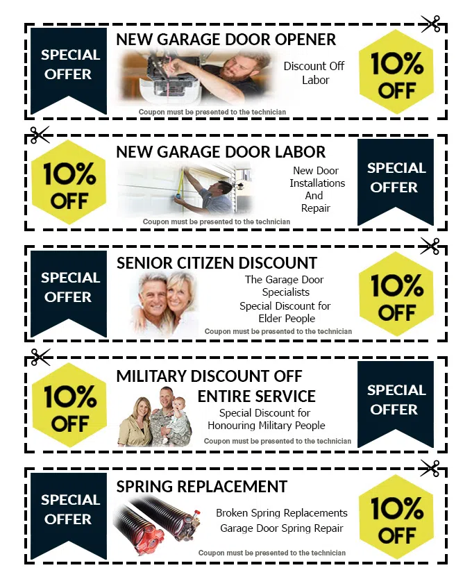 Garage Door & Opener Repairs Casselberry, FL 407-386-2512 - coupons